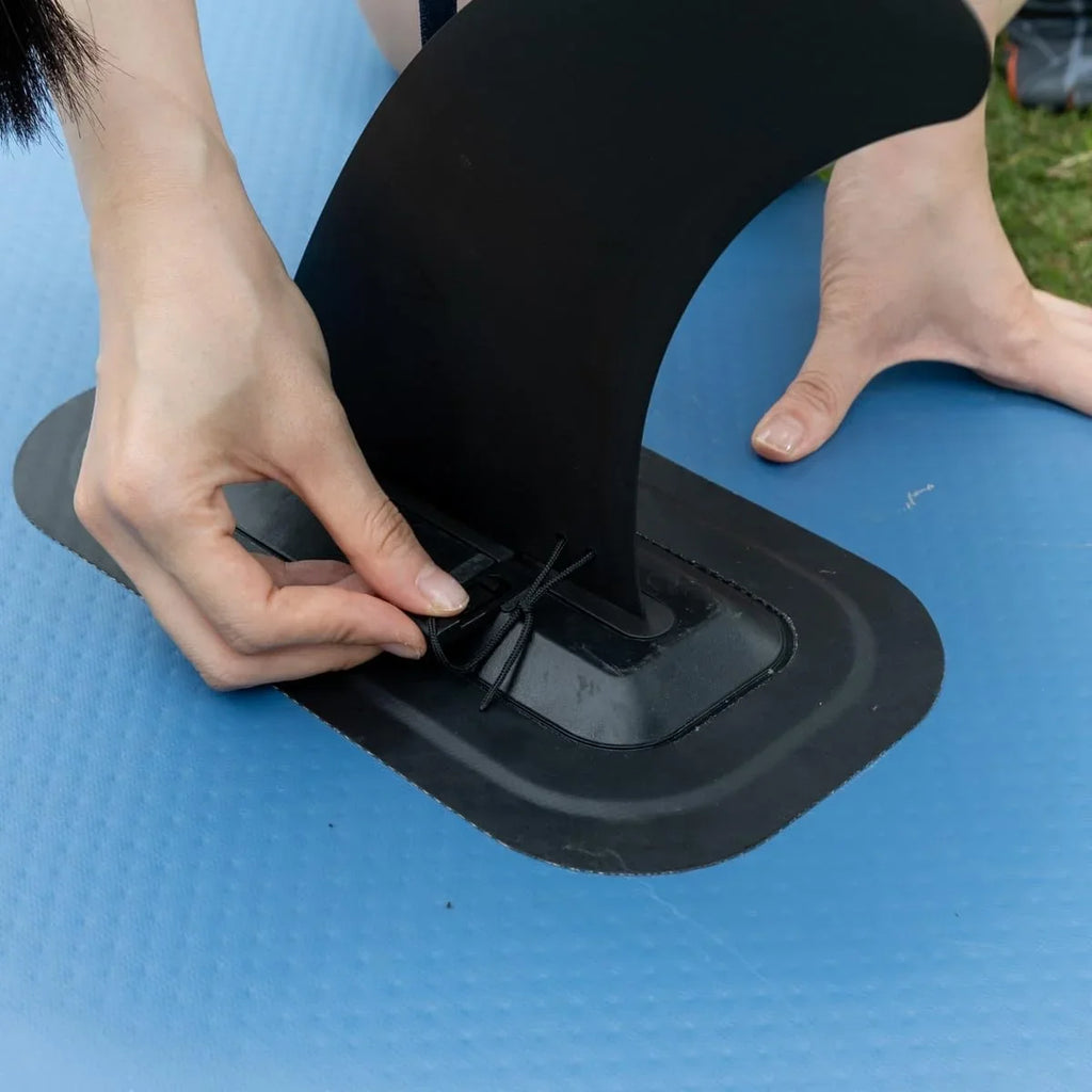 HEYTUR Surf & SUP Single Fin Detachable Center Fin for Longboard, Surfboard and Paddleboard Replacement Quick Fin