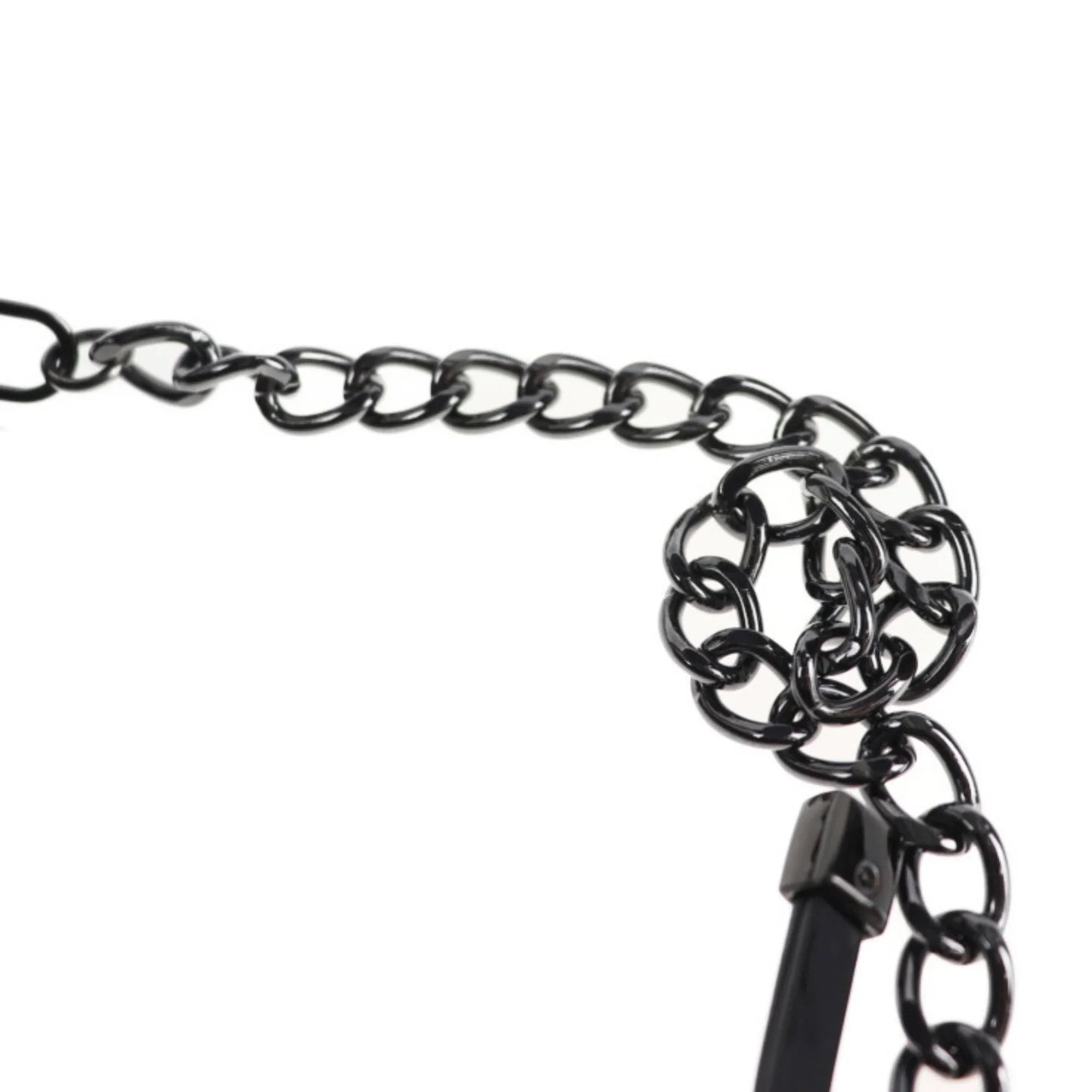 Pre-Owned ANTEPRIMA Anteprima Clutch Bag PVC Wire Bijou Black Series 3WAY Second Handbag Shoulder (Good)