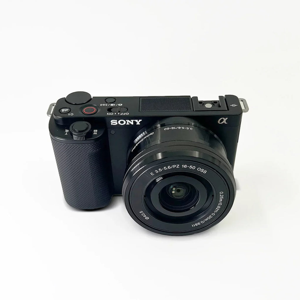 Sony Alpha ZV-E10 - APS-C Interchangeable Lens Mirrorless Vlog Camera Kit - Black