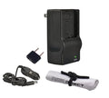 Panasonic Lumix DMC-FZ45 Off Camera 'Intelligent' Rapid Charger + Nwv Direct Microfiber Cleaning Cloth.
