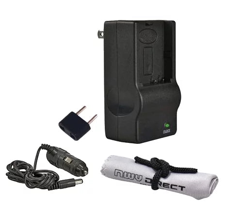 Panasonic Lumix DMC-FZ45 Off Camera 'Intelligent' Rapid Charger + Nwv Direct Microfiber Cleaning Cloth.