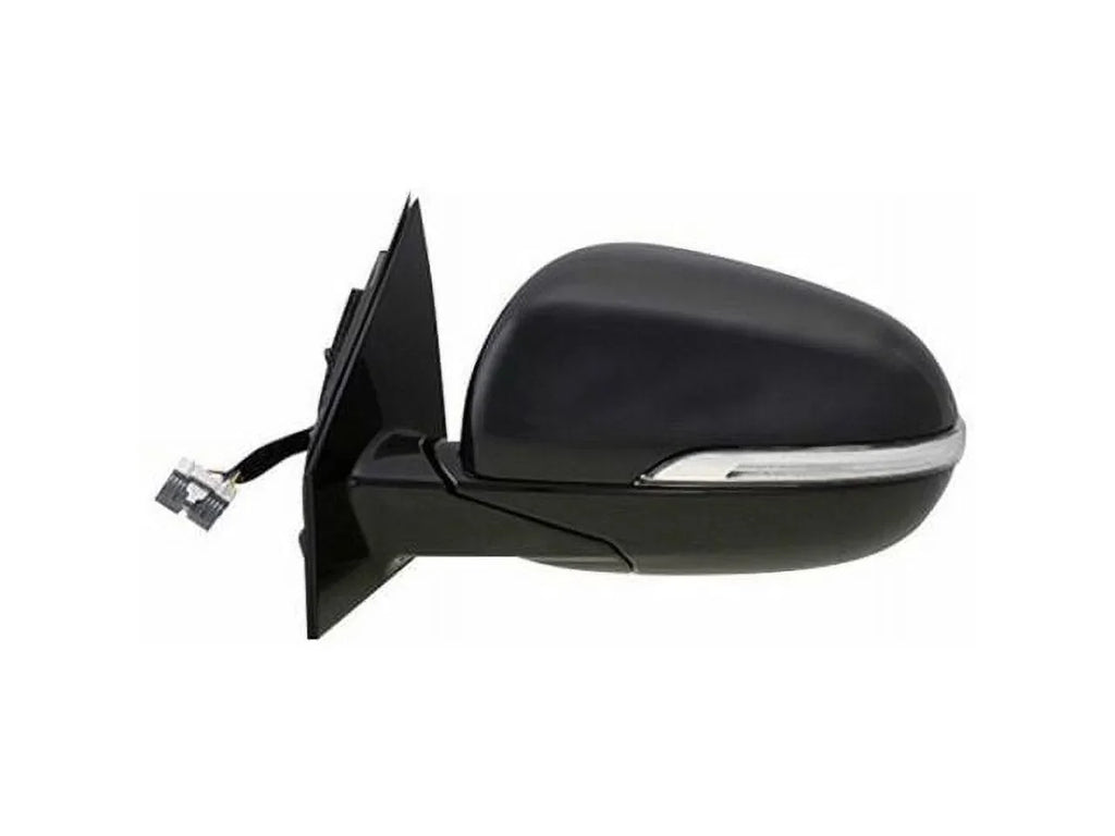 Left Driver Side Power Mirror - Paint to Match - Manual Folding - with Heated Glass and Turn Signal - without Camera and Blind Spot Detection - Fitting with 2016 - 2018 Kia Sorento 2017