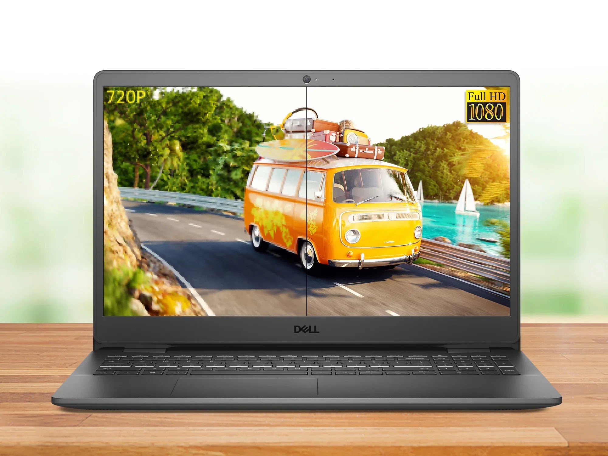 Dell Inspiron 3505 Notebook, 15.6" FHD Display, AMD Ryzen 3 3250U Upto 3.5GHz, 4GB RAM, 512GB NVMe SSD, Vega 3, HDMI, Card Reader, Wi-Fi, Bluetooth, Windows 10 Pro