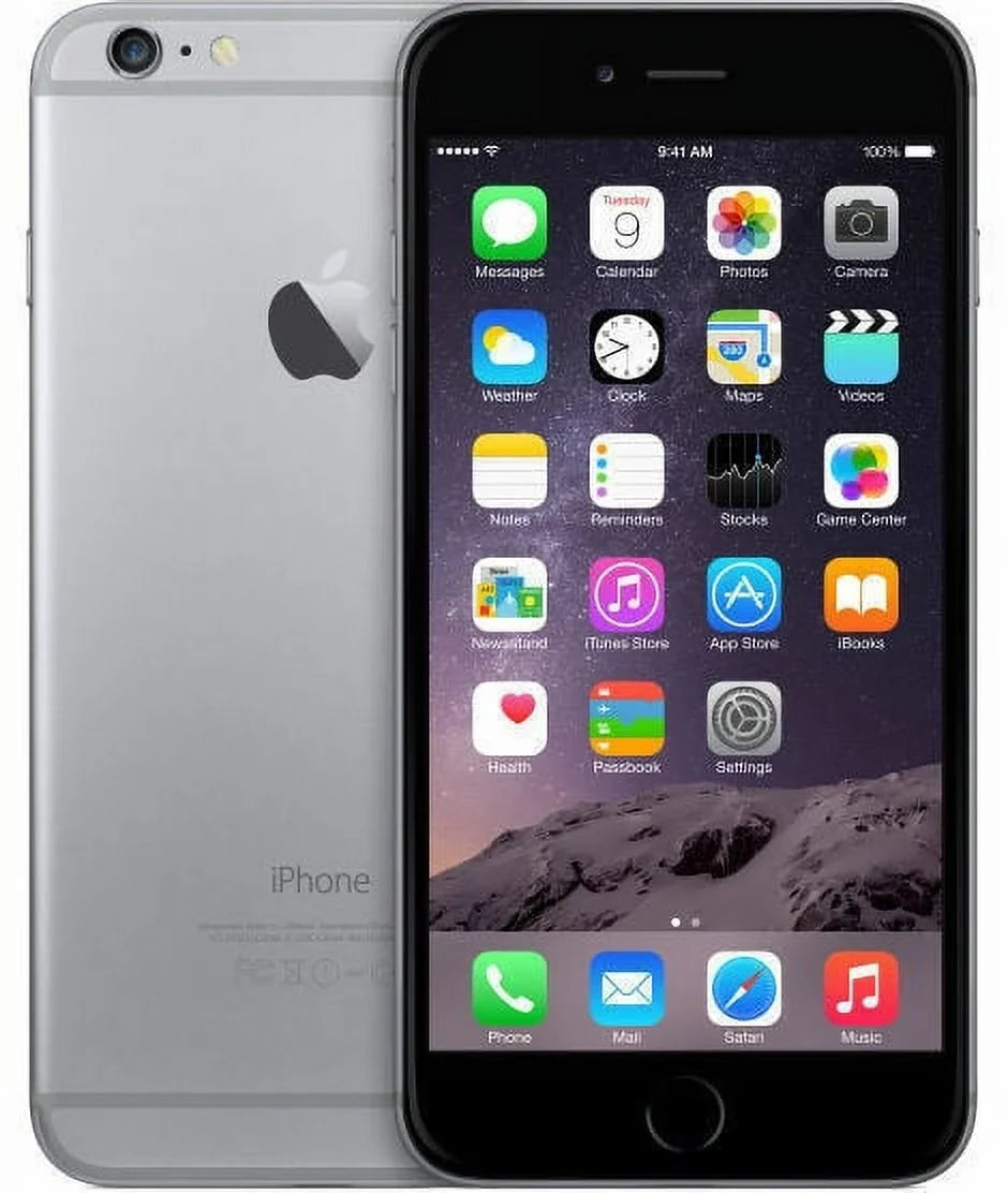 Restored Apple iPhone 6 Plus A1522 (GSM Unlocked) 64GB Space Gray (Refurbished)