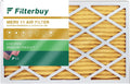 Filterbuy 16x25x2 MERV 11 Pleated HVAC AC Furnace Air Filters (1-Pack)