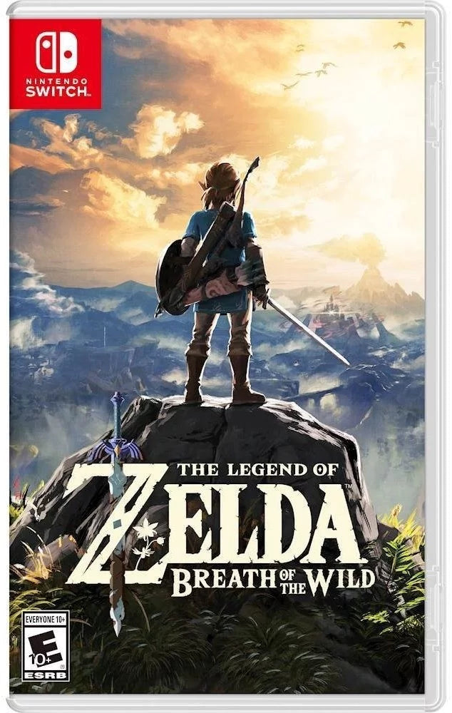 Nintendo Switch Console with Gray Joy-Con Zelda Bundle