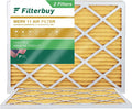 Filterbuy 18x22x1 MERV 11 Pleated HVAC AC Furnace Air Filters (2-Pack)