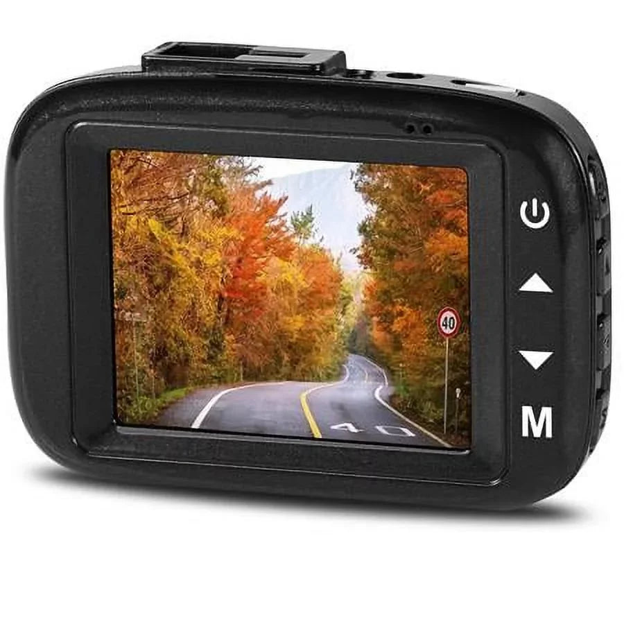 MNCD250 Full HD 12MP 2.2" LCD Screen Dash Cam, Black