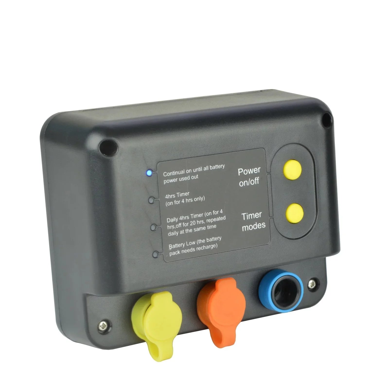 ASC 1.6 Watts Solar Water Pump Battery/Timer Kit with LED Lights Garden Pond