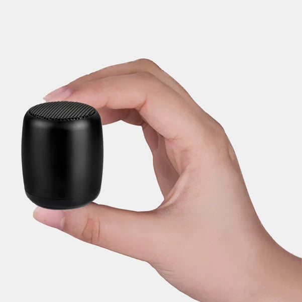 Mini Wireless Speaker for Moto G Stylus (2022) Phone - Remote Shutter with Mic Audio Multimedia Rechargeable Black Fitting With Motorola Moto G Stylus (2022)