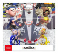Splatoon Deep Cut Amiibo Set (Shiver, Frye, & Big Man) Triple Amiibo Pack - Nintendo Switch