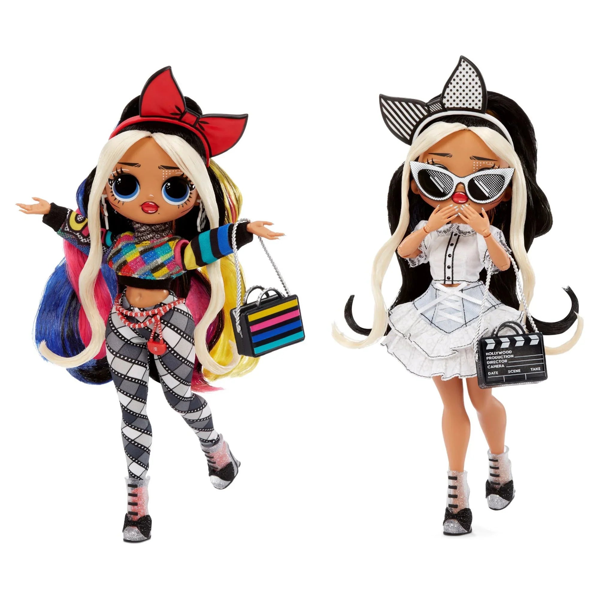 LOL Surprise OMG Movie Magic™ Starlette Fashion Doll With 25 Surprises Including 2 Fashion Outfits, 3D Glasses, Movie Playset - Toys for Girls Ages 4 5 6+