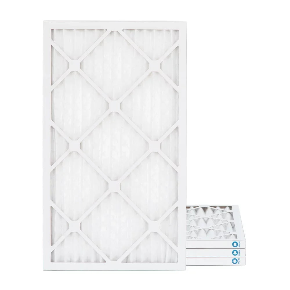 14x25x1 MERV 11 ( MPR 1000, FPR 7-8 ) Pleated 1" Air Filters for AC and Furnace. 4 PACK. Exact Size: 13-1/2 x 24-1/2 x 3/4