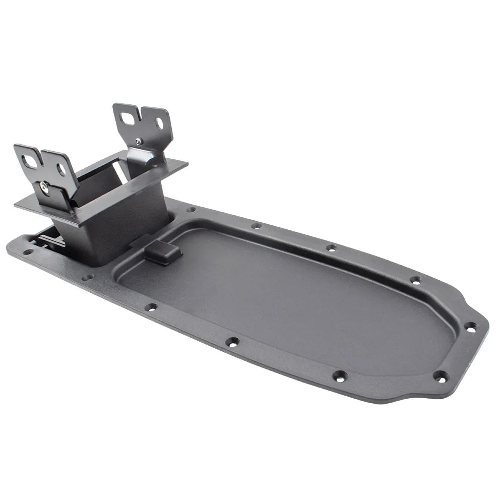 Brock Replacement Black Full Center Console Armrest Repair Kit Base & Hinges Matching with 04-11 Ranger Pickup Truck 3L5Z 10047A20 AAB