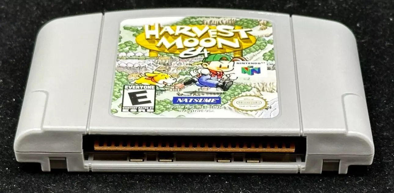 Harvest Moon 64 Nintendo 64 N64 Cassette Genuine Only TSUME-