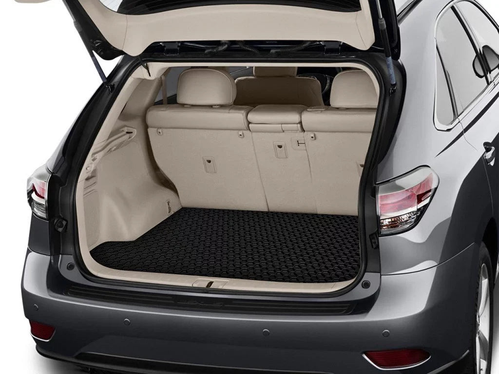 ToughPRO - Cargo Mat Matching with CHRYSLER Pacifica - All Climate Heavy Duty (Made in USA) - Black Rubber - 2019