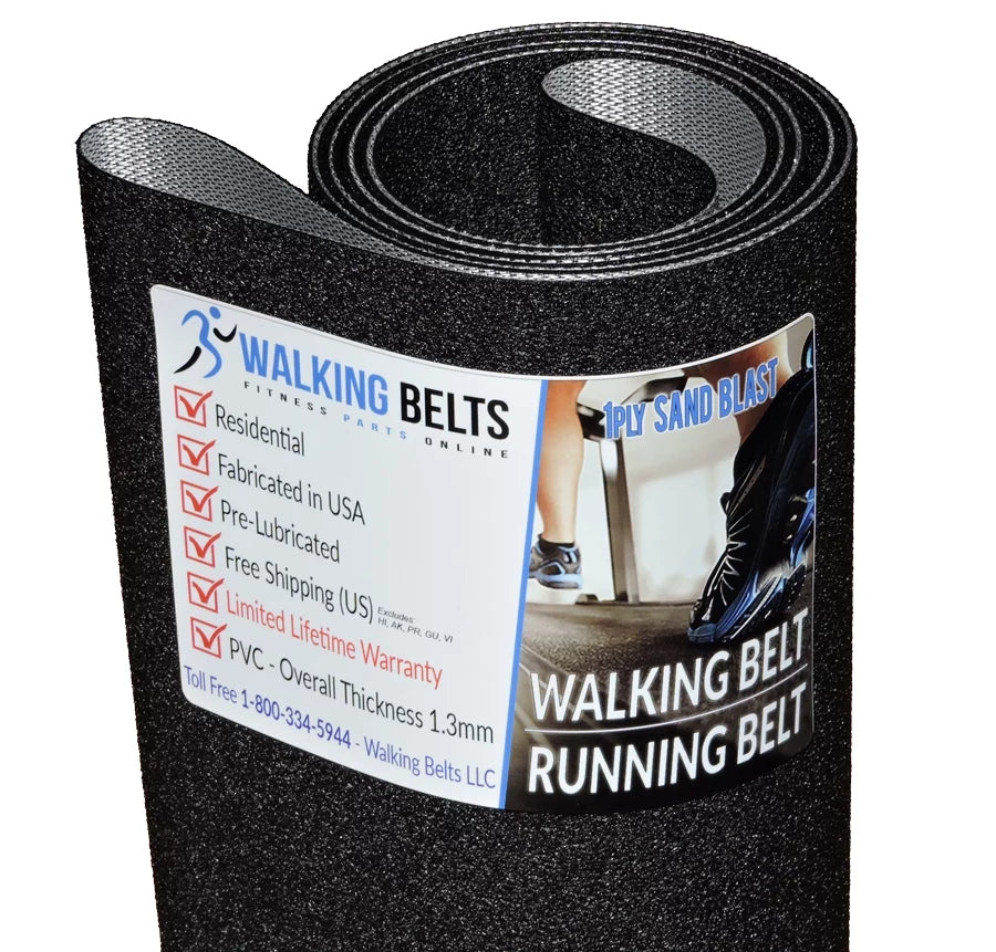 NETL197160 NordicTrack C 1650 Treadmill Running Belt Sand Blast + Free 1oz Lube