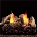 Monessen 30" Berkley Oak Ventless Gas Logs with Remote Ready Natural Blaze Burner Propane Gas 36,000 BTU