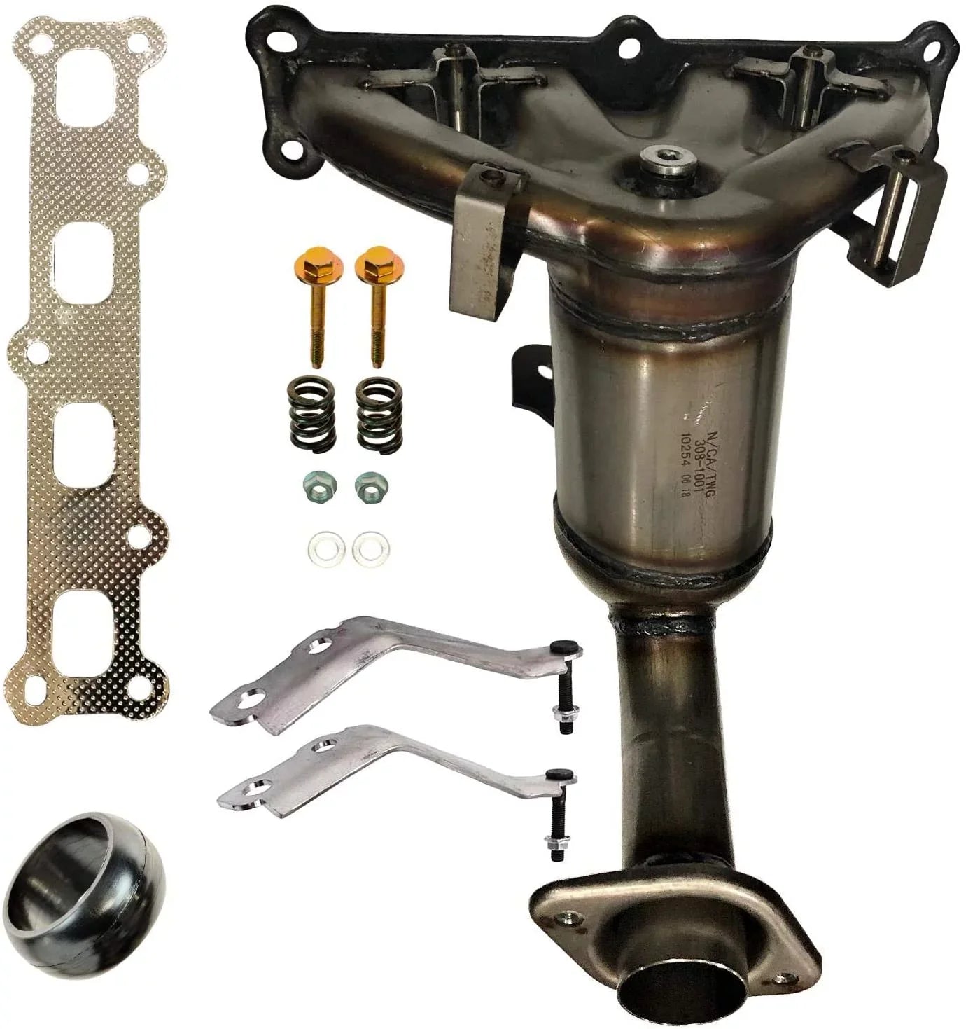 2007-2013 Jeep Compass 2.4L Exhaust Manifold with Catalytic Converter New