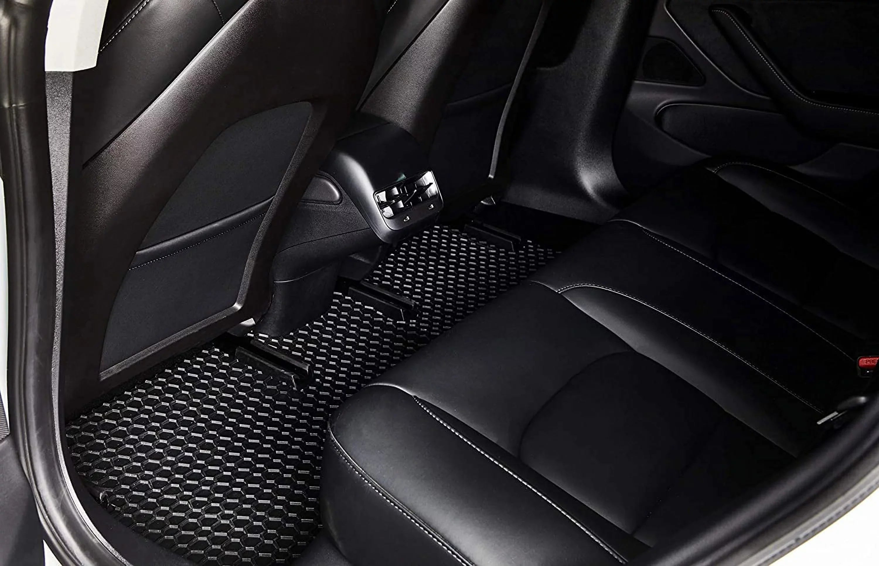 TOUGHPRO Floor Mat Accessories Set (Front Row + 2nd Row) Fitting with Chrysler Pacifica Hybrid - All Climate - Heavy Duty - 2021