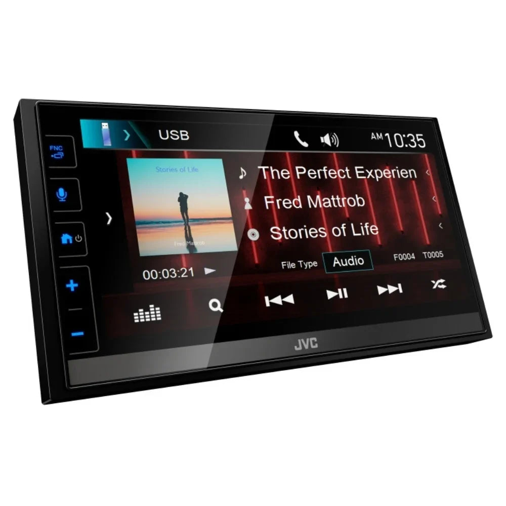 New JVC KW-M780BT 6.8" Double-DIN Digital Multimedia Receiver with Backup Camera