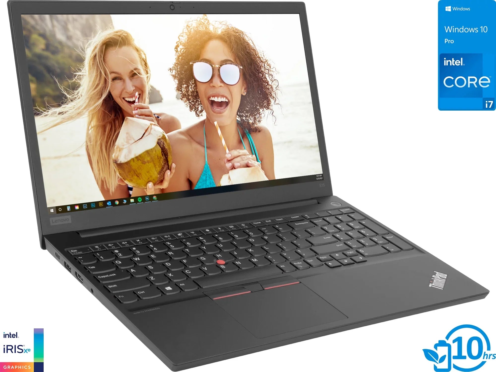 Lenovo thinkPad E15 Gen 2 Laptop, 15.6" IPS FHD Display, Intel Core i7-1165G7 Upto 4.7GHz, 16GB RAM, 1TB NVMe SSD, HDMI, Thunderbolt, Wi-Fi, Bluetooth, Windows 10 Pro