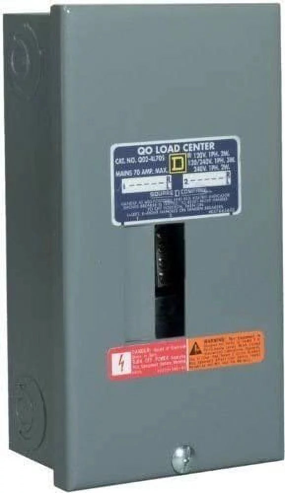 ChatAngleTM Square D by Schneider Electric QO24L70SCP QO 70-Amp 2-Space 4-Circuit Indoor Mai