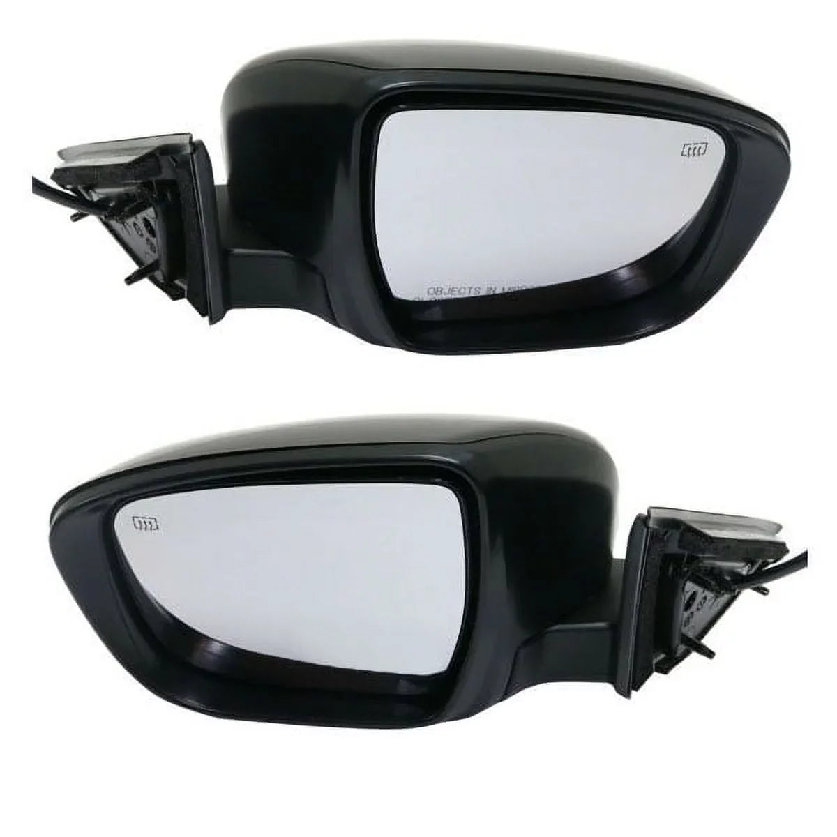 For 14-16 Rogue USA Built Rear View Mirror Power w/Signal w/o Camera Set Pair