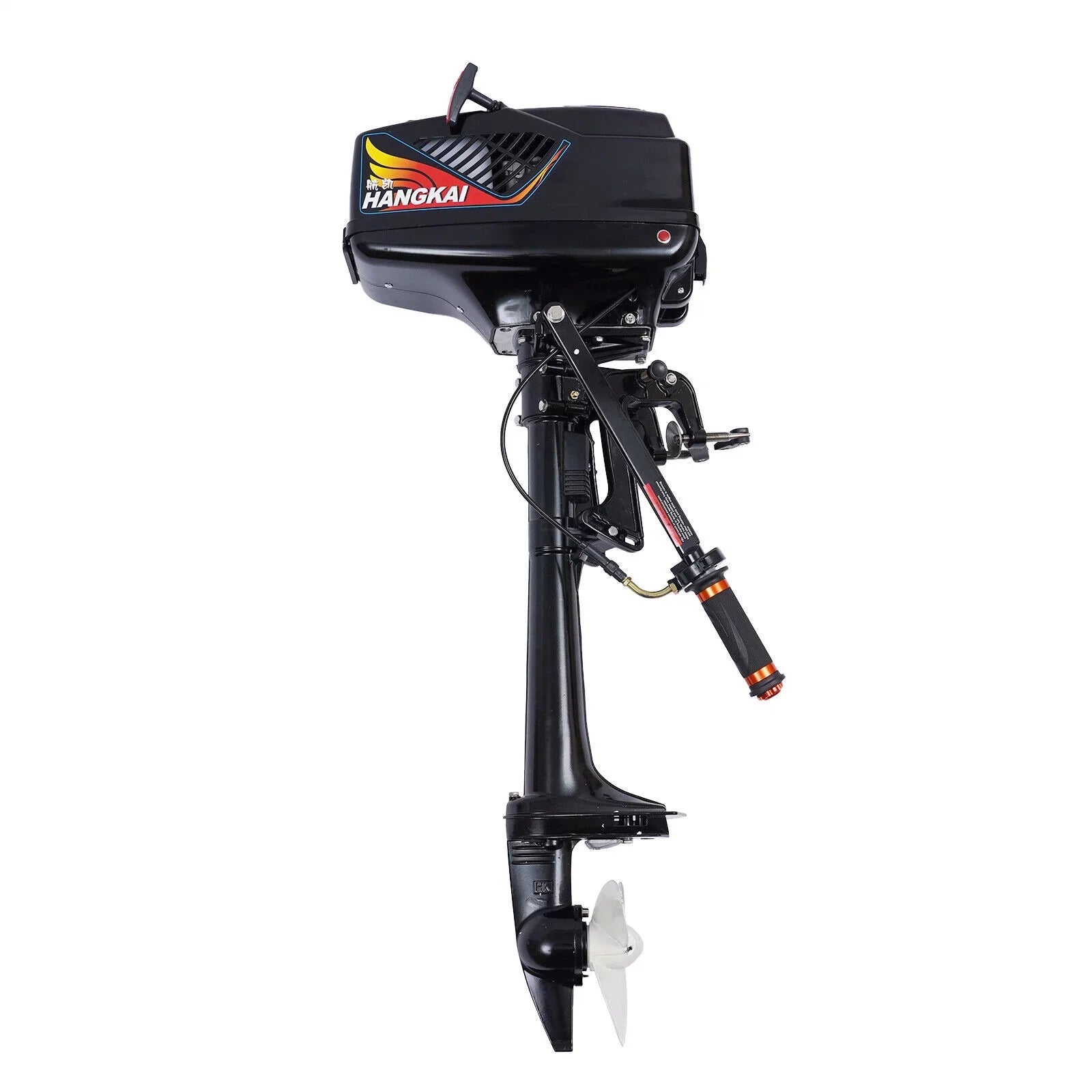 TOOL1SHOoo 3.6HP 2 Stroke Outboard Motor Fishng Ship Motor Engine Water Cooling Short Shaft