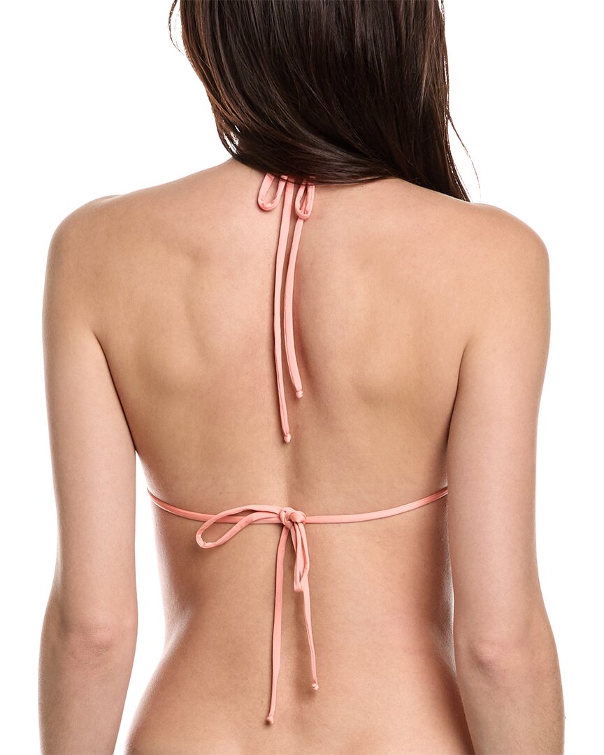 MONICA HANSEN womens Beachwear Money Maker Padded Triangle Bikini Top, S,