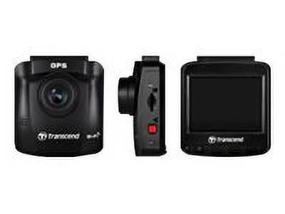 Transcend DrivePro 250 - Dashboard camera - 1080p / 60 fps - Wi-Fi - GPS / GLOSS - G-Sensor