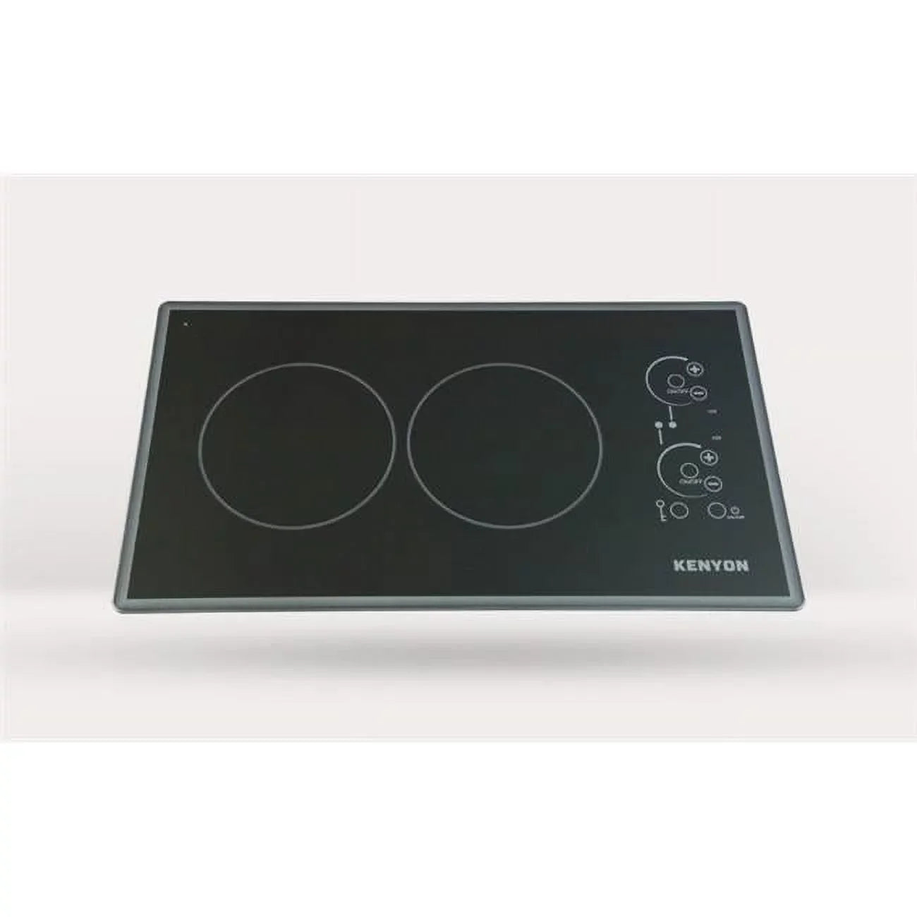 Lite-Touch Q Cortez 2-burner Trimline Cooktop, black with touch control - two 6 .5 inch 240V UL