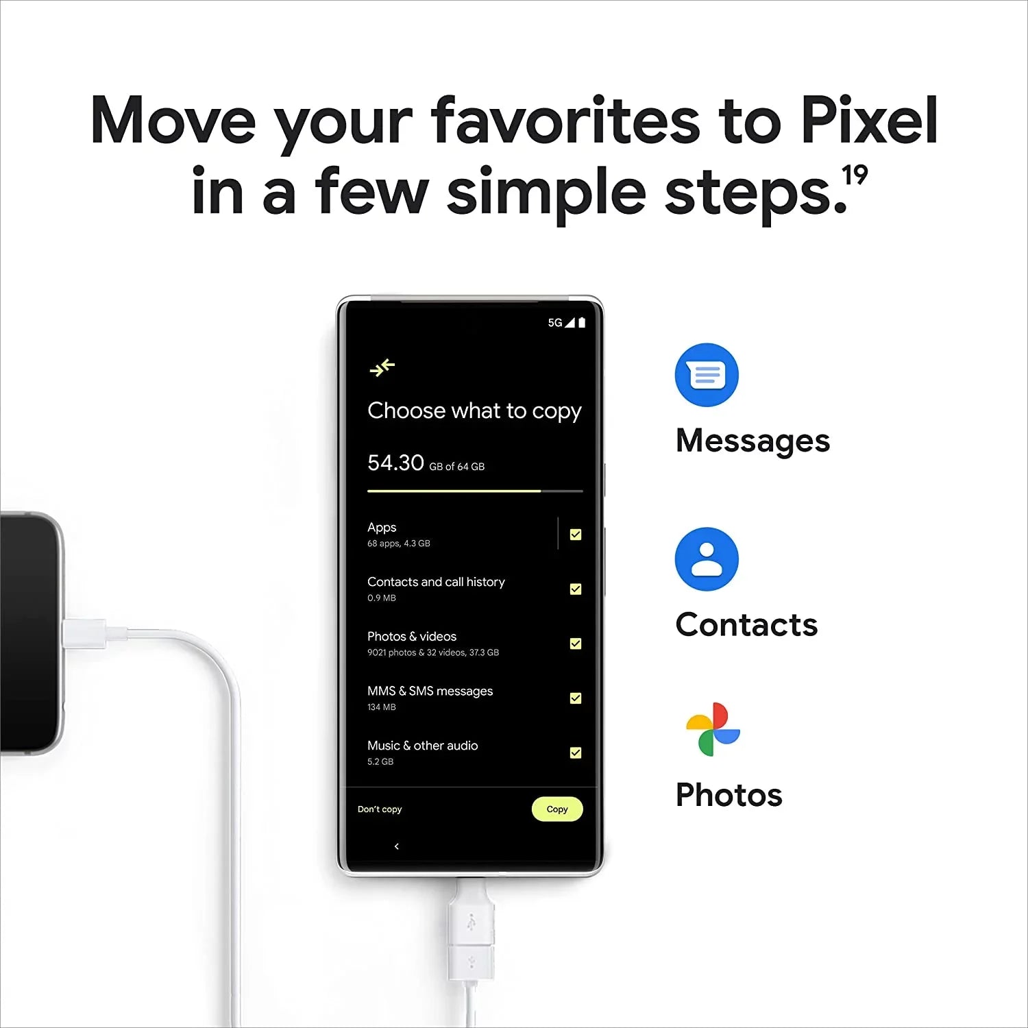 Google Pixel 6 Pro 128GB Verizon (Cloudy White) Cellphone- like New