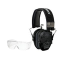 Walker's Razor Slim Shooting Muffs Kit Patriot Series (Kryptek Camo) w/Glasses