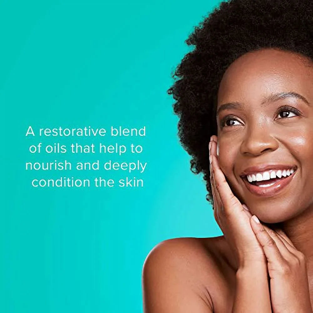 ClarityRx Glimmer of Hope Shimmering Restorative Face Oil, Natural Plant-Based Moisturizing Facial Treatment with Coconut, Rose & Jojoba for Dry & Aging Skin (1 fl oz)