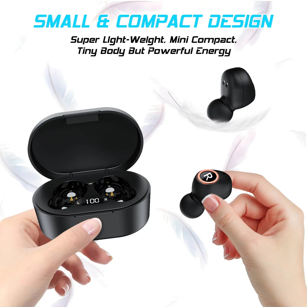 UX923 Wireless Earbuds Bluetooth 5.0 Sport Headphones Premium Sound Caliber Charging Case Digital LED Display Earphones Built-in Mic Headset for nova 6 5G