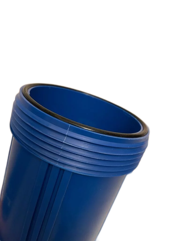 Bluonics 4.5"x20" Whole House Water Filter Replacement Solid Blue Canister-Cap not included