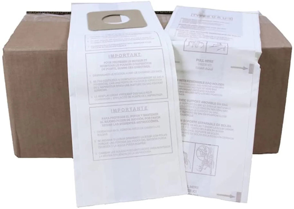 Panasonic U U3 U6 Standard Filtration Bulk Vacuum Bags 100 Count 291722B