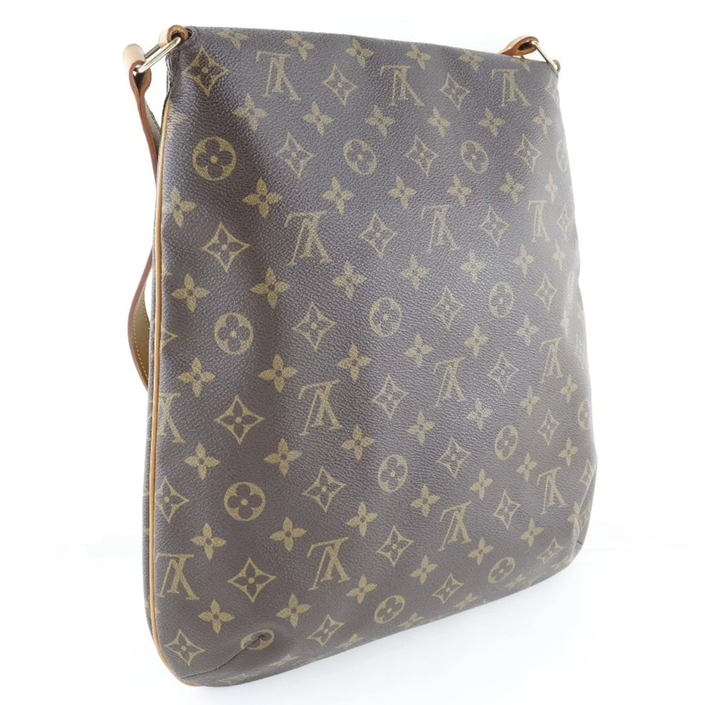 Pre-Owned LOUIS VUITTON Louis Vuitton Musette M51256 Monogram Canvas Brown AS0071 Women's Shoulder Bag (Fair)
