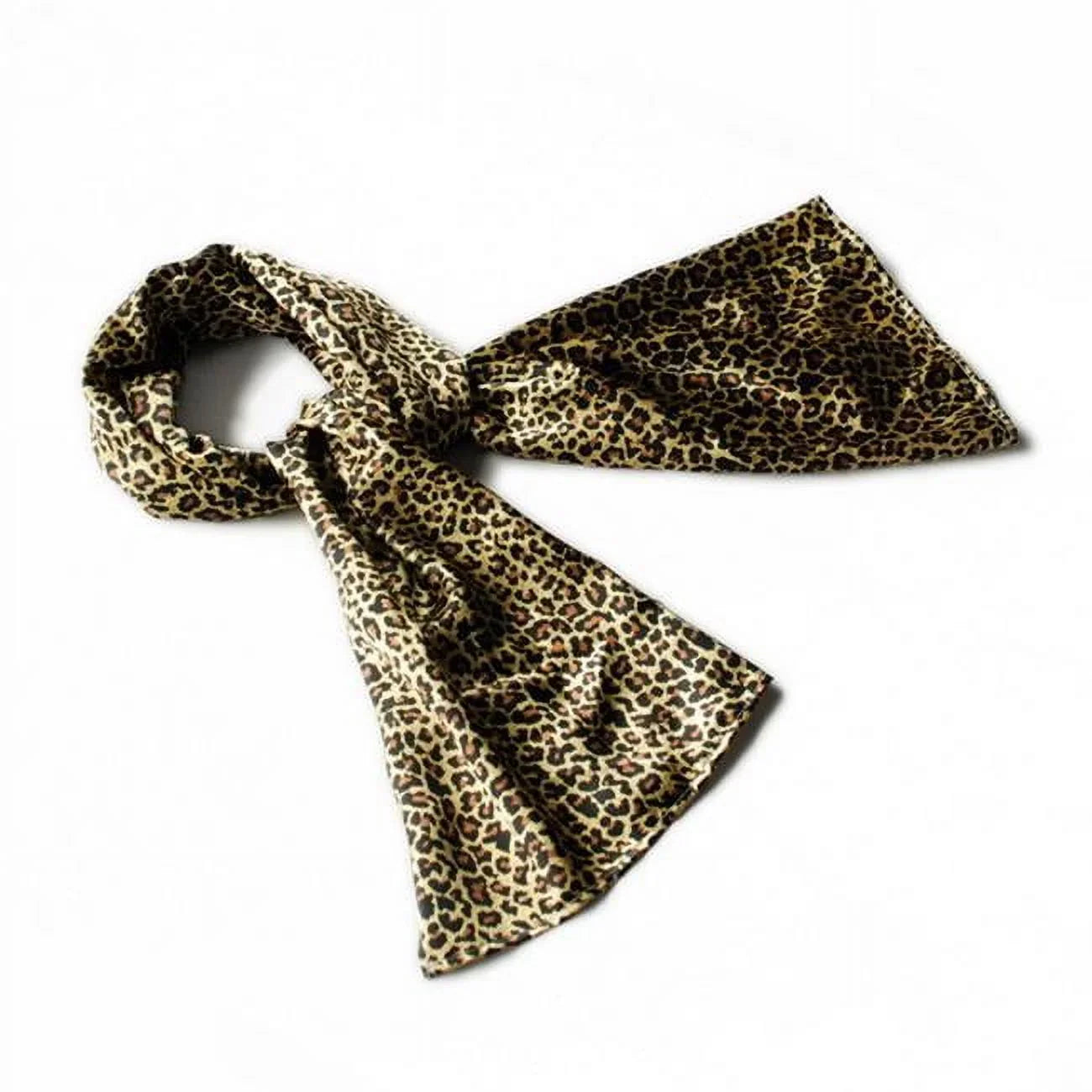 Blancho Gold Leopard Design Fashion Exquisitely Soft Natural Silky Scarf/Wrap/Shawl - Large