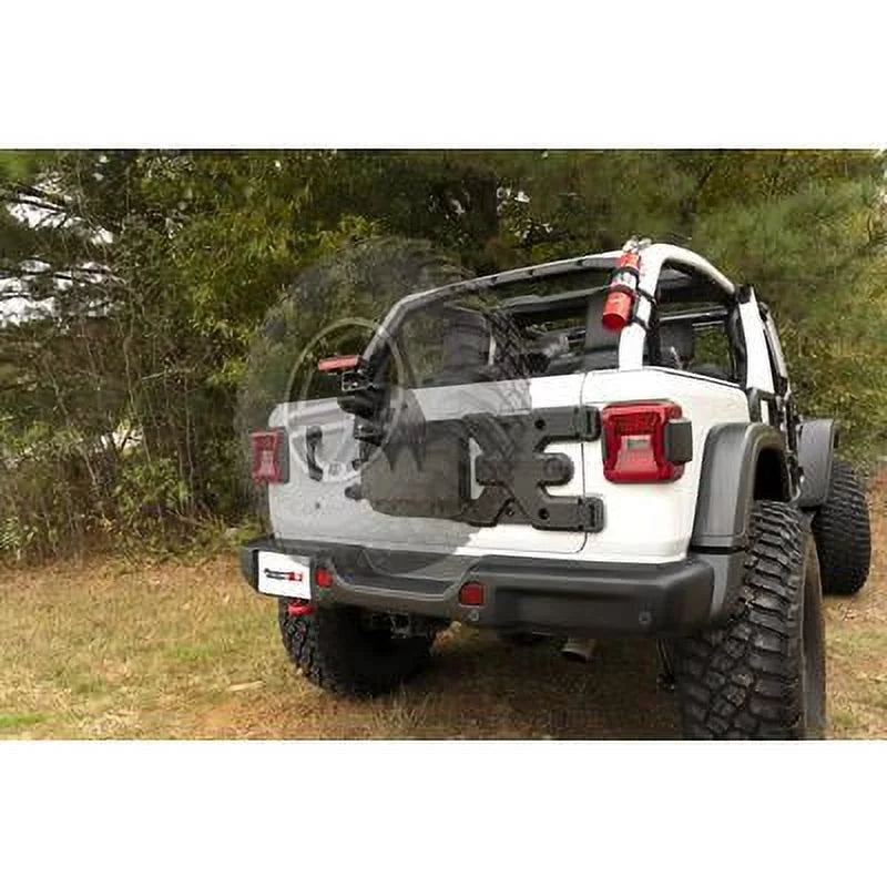 Rugged Ridge by RealTruck | 11546.55 Spartacus HD Tire Carrier, Kit, 2018-2021 Jeep Wrangler JL Fitting with Select: 2018-2019, 2021 Jeep Wrangler Unlimited