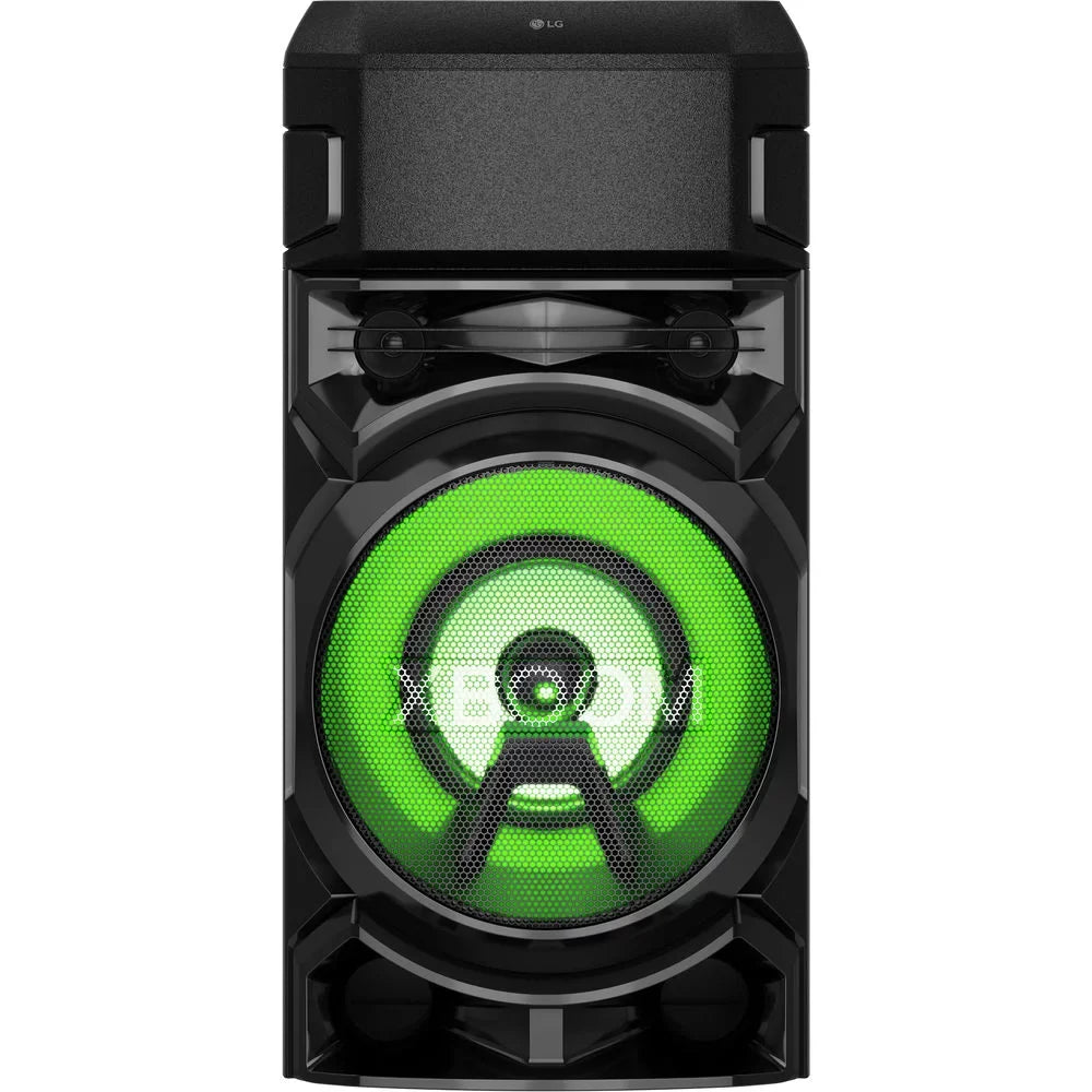 LG RN5 XBOOM Bluetooth Audio System with Bass Blast Bundle with 1 Year Extended Protection Plan and Tech Smart USA Audio Entertainment Essentials Bundle 2020