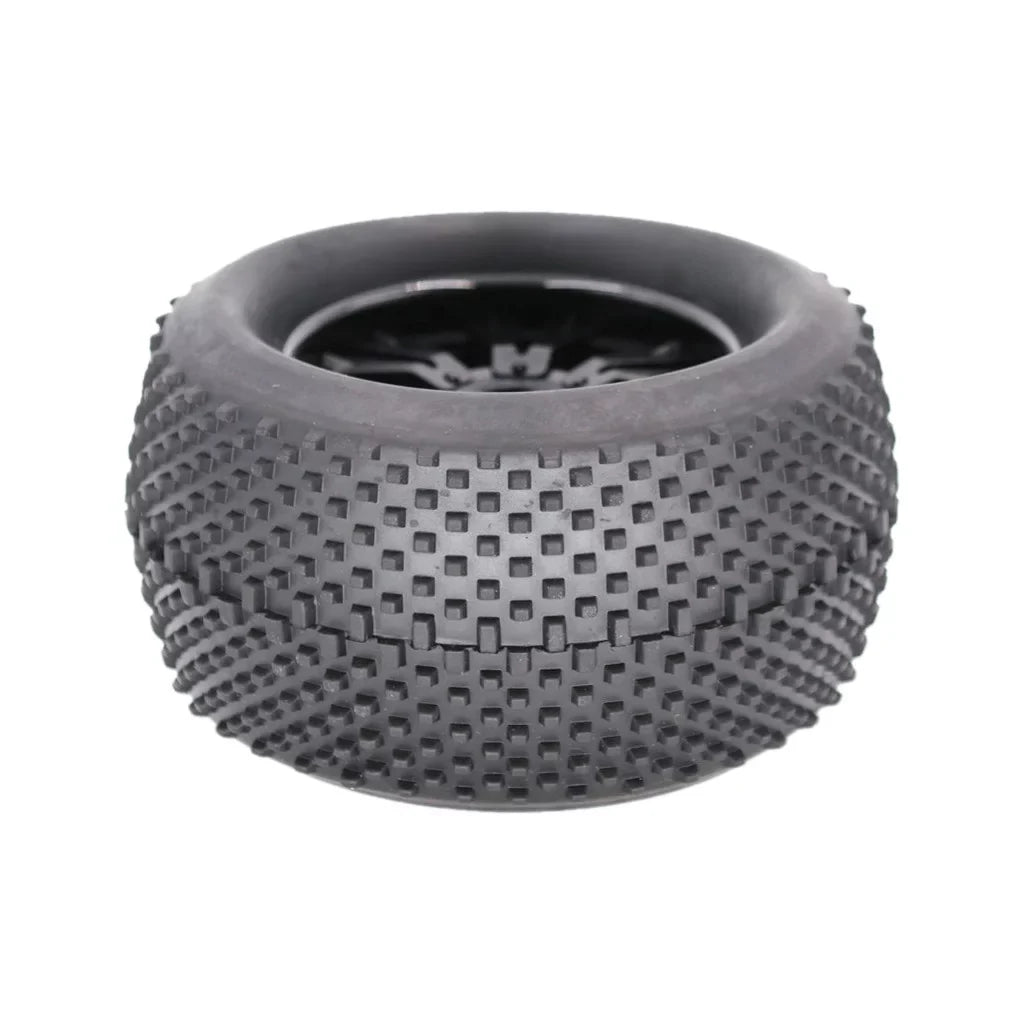 ZiSUGP 2pcs 140mm Truck Wheel Rim and Tire For 1/8 Traxxas HSP HPI RC Crawler Car Car Tracks for Men Electric