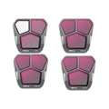 moobody 4-Pack Filters ND8/ND16/ND32/ND64 Lens Filter Aluminum Material AGC Optical Glass Waterproof Impervious -reflective Coatings Fitting with DJI Mavic 3 Pro