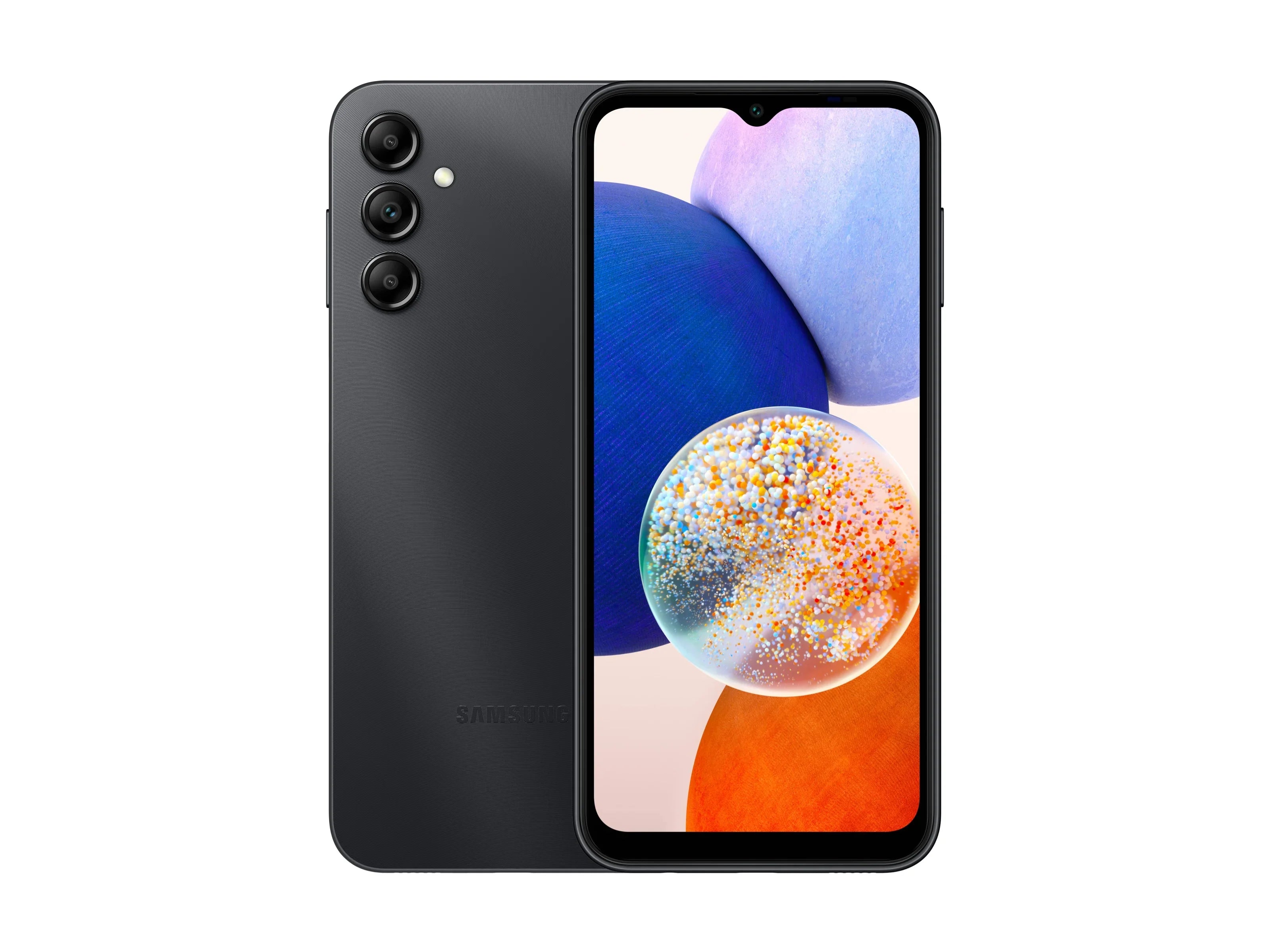 Restored Samsung Galaxy A14 5G Unlocked 64GB Black 5G Smartphone At A Smart Price (Refurbished)