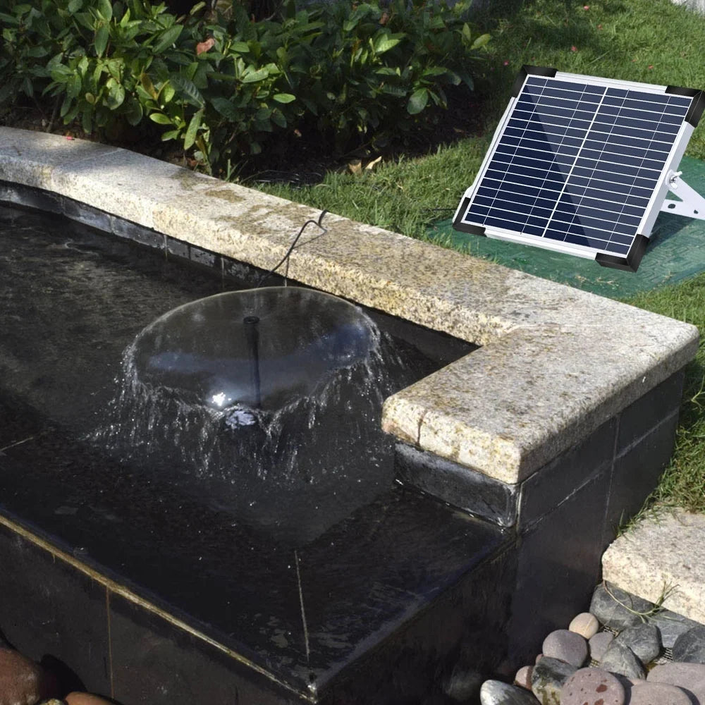 High Solar Water Pump Garden Fountain, Eco friendly and Efficient Decor