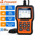 FOXWELL Pofessional All System OBD2 Scanner For Mercedes-benz SAS DPF BRT Multi Reset Bi-Directional Test Auto Car Diagnostic Tool