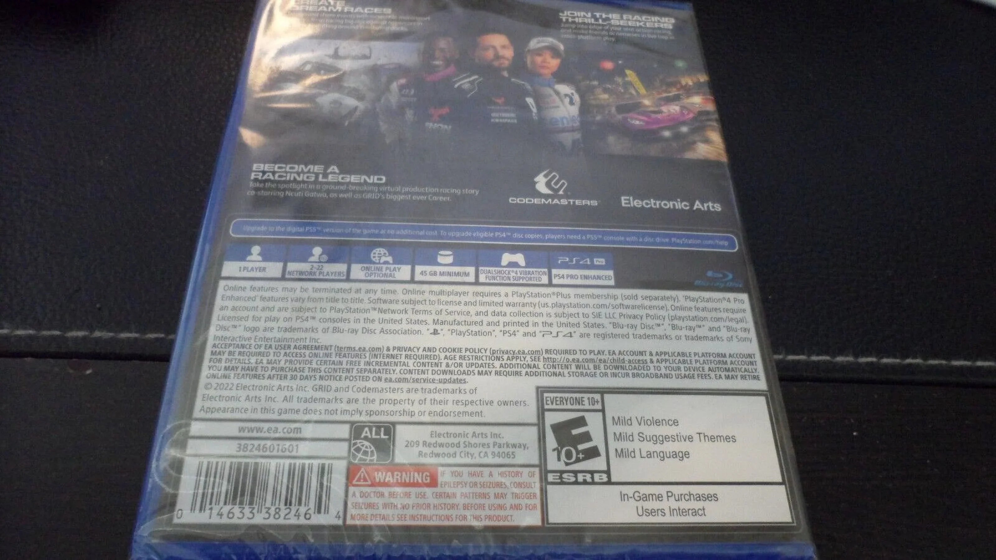 Grid Legends PS4