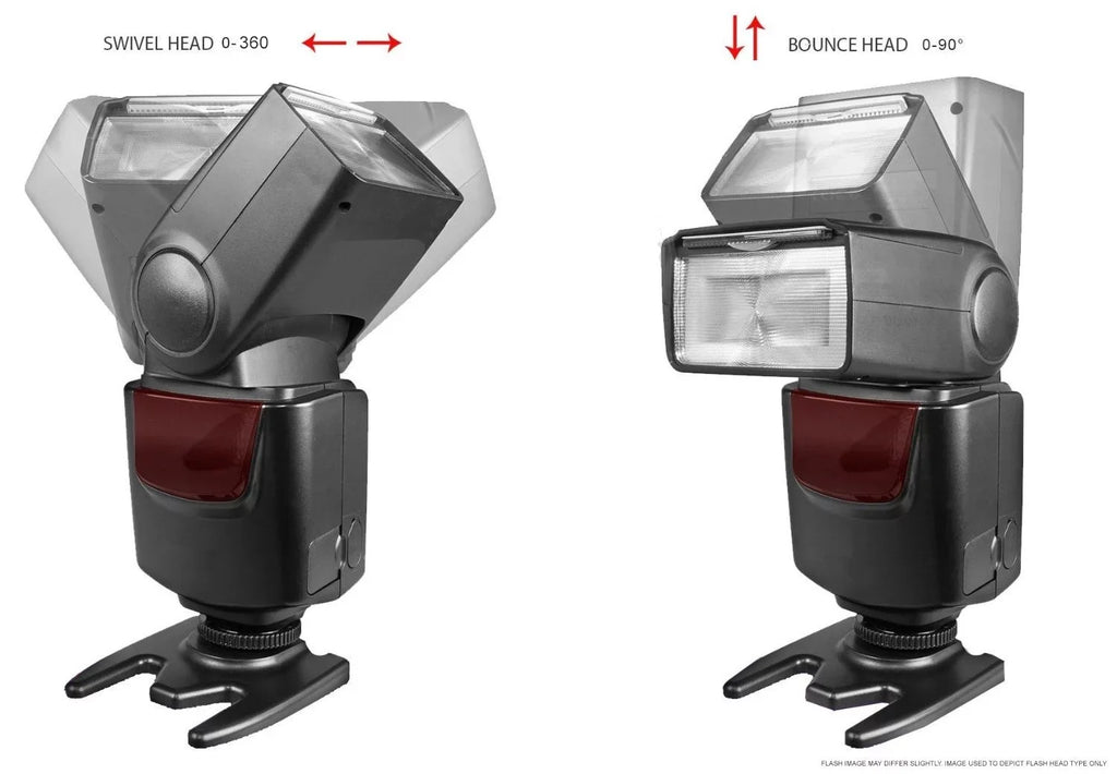 Sony Alpha a6300 Bounce & Swivel Power Flash (Multi-Mode)