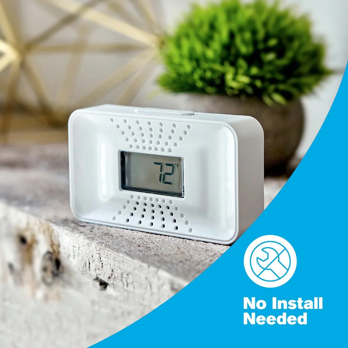 10 Year CO Alarm w/ Digital Display
